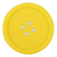 Set Of 4 Lovely Yellow Button shapes Pot Holders Insulation Mats Coffee Pads